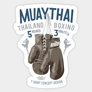 Muay Thai - Thailand Boxing Sticker